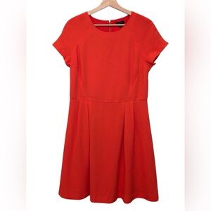 The Limited A Line Orange Dress
